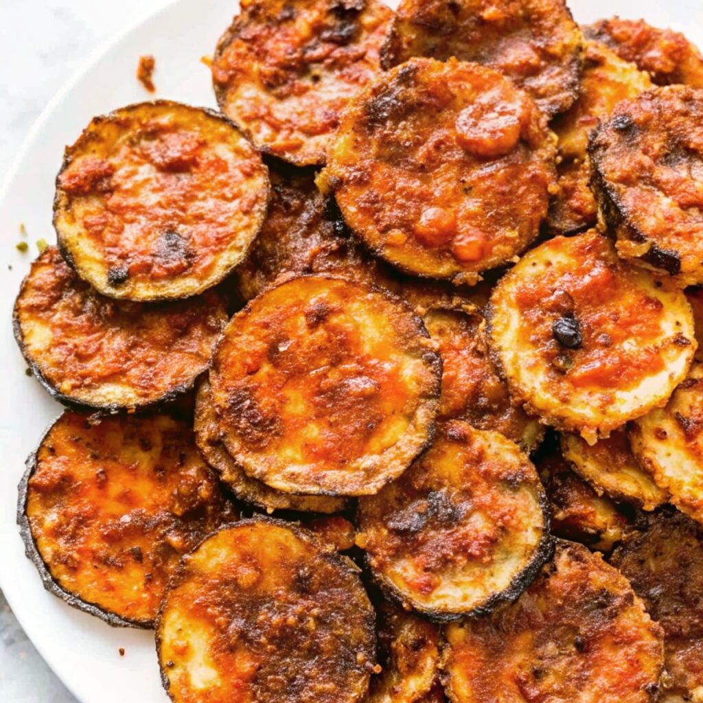 Crispy Air Fryer Zucchini Chips Making