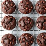 Double Chocolate Zucchini Muffins