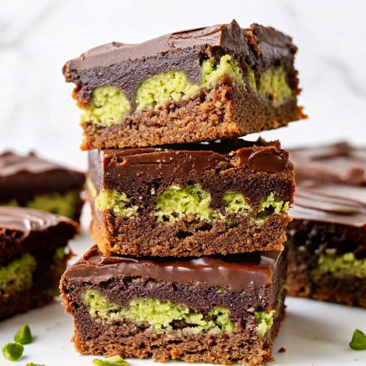 Dubai Chocolate Brookies