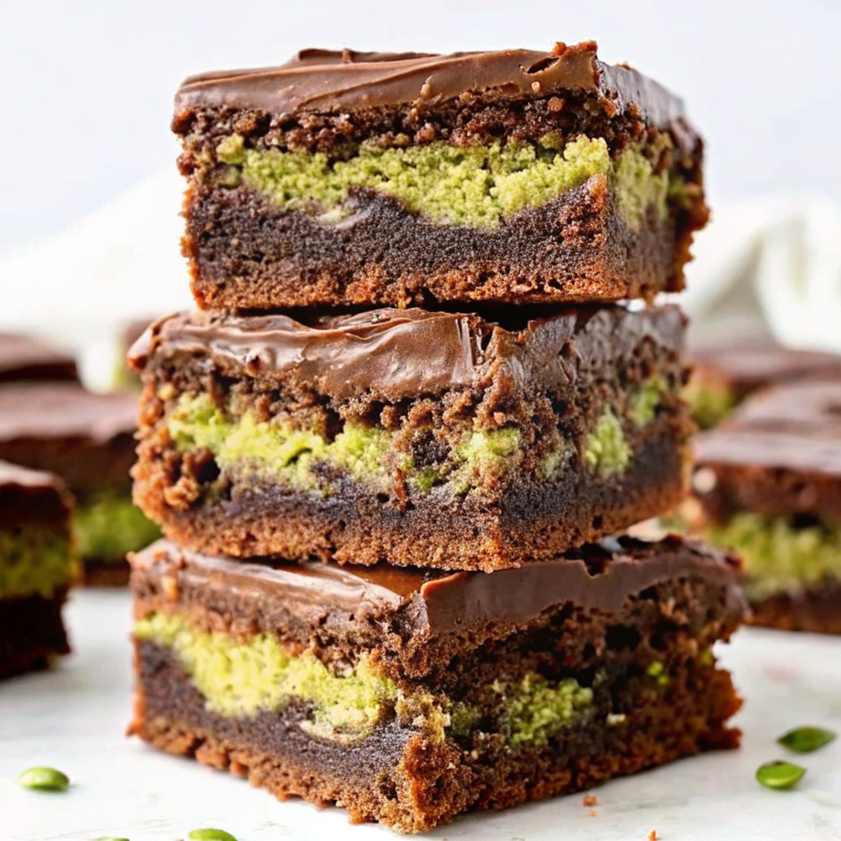 Dubai Chocolate Brookies