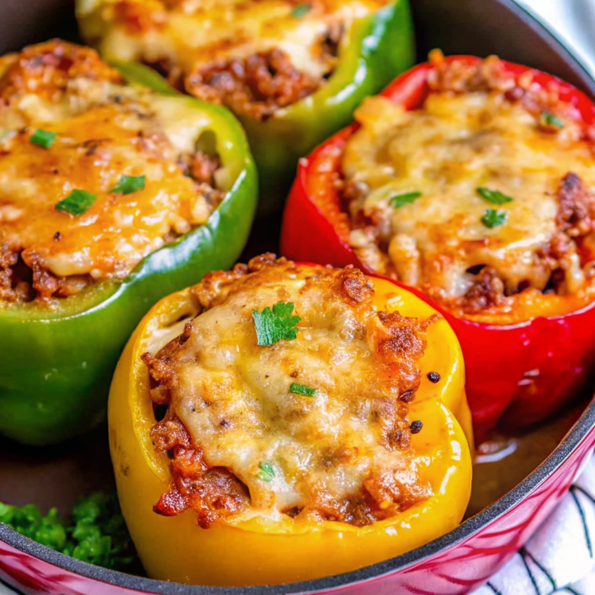 Easy Stuffed Bell Peppers
